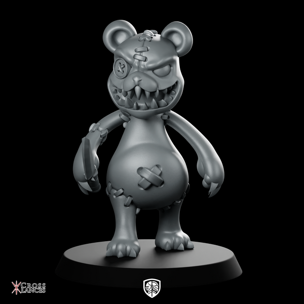 Bear2 Miniature Evil Cursed Teddy Bear