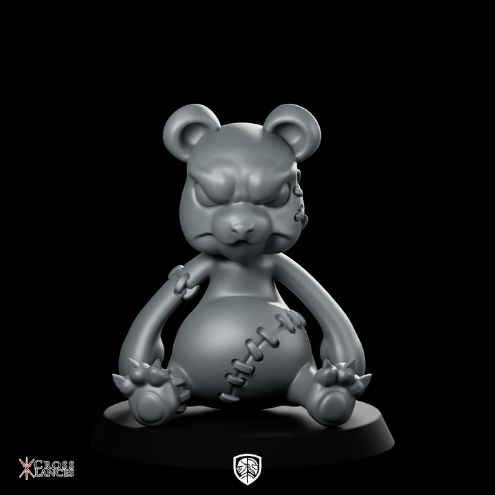 Bear3 Wargaming Miniature Cursed Sinister Stitched