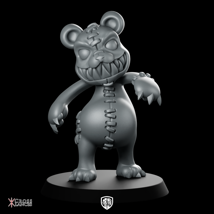 Bear4 Miniature Evil Teddy Bear Cursed