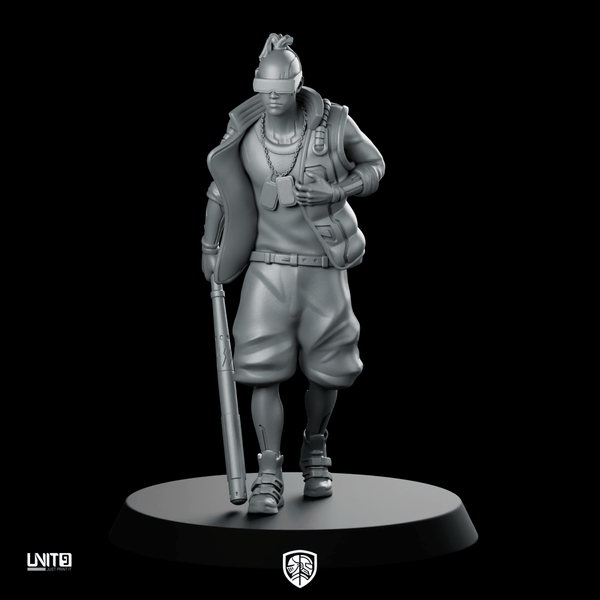 Benjiro Miniature Visored Rifleman - UNIT9 - We Print Miniatures