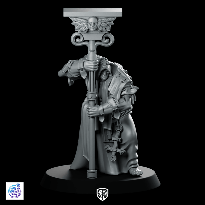 Miniatura Bishop Bannerman D, icono del clérigo penitente