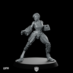 Bizzyv1 Miniature Cyborg Gunslinger