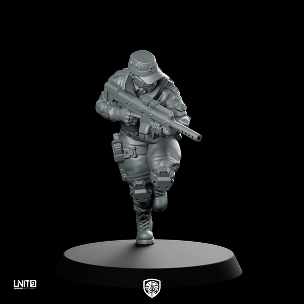 Black Cell V2 Miniature Tactical Trooper