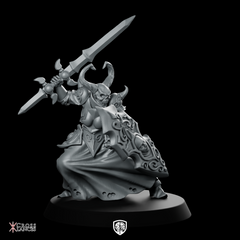 Black Heroines 3 Miniature Horned Demoness Sword