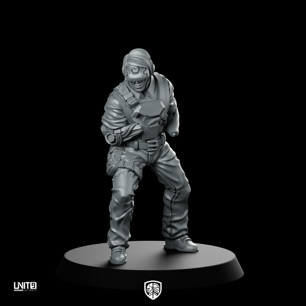 Black Site Agent Iii Miniature Cyborg Operative