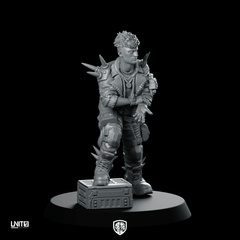 C0De Crack02 Miniature Punk Warrior - UNIT9 - We Print Miniatures