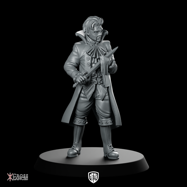Carnival Conspiracy Man 1 Miniature Masked Duelist