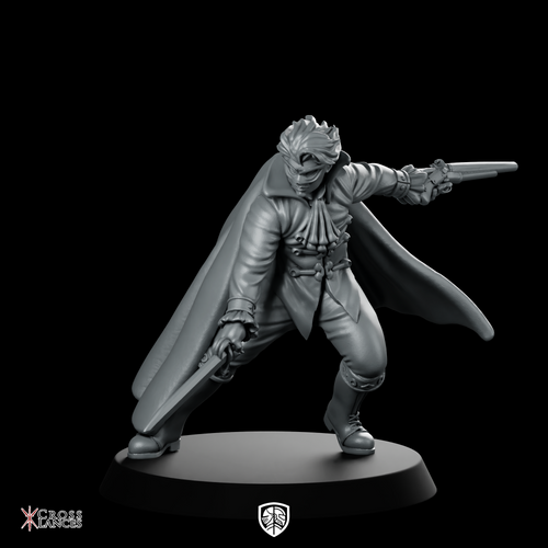 Carnival Conspiracy Man 2 Miniature Masked Duelist