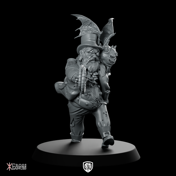 Carnival Master Miniature Plague Ringmaster Demon Familiar