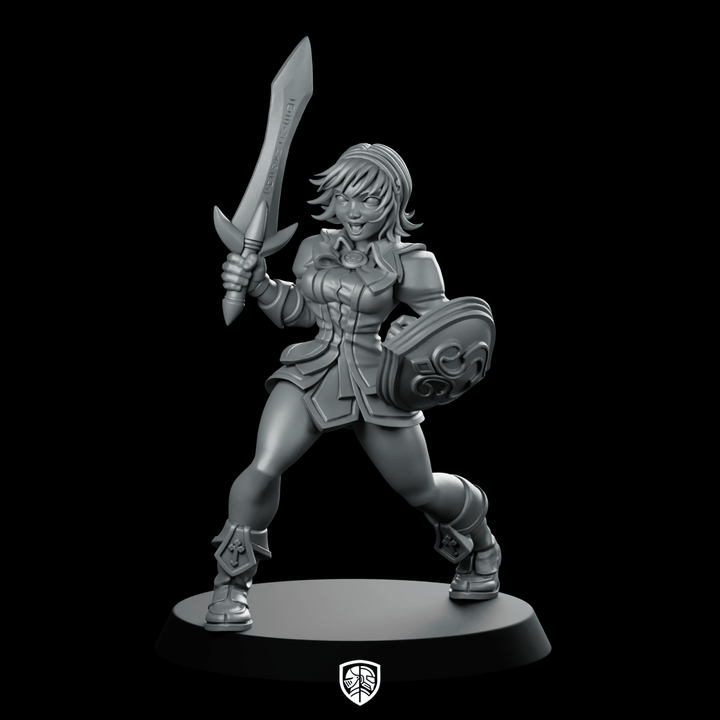 Cassandra Miniatura Spadaccina Portascudo