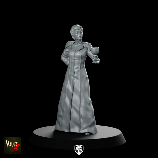 Cassira Miniature Noble Sorceress Goblet Robed Female