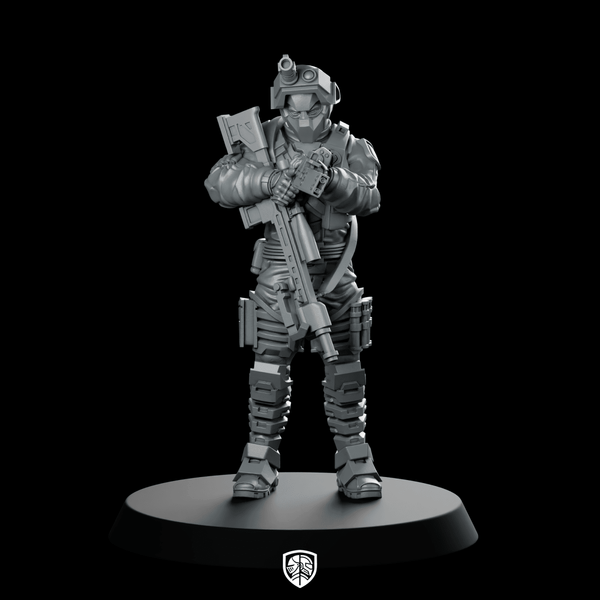 Cobra Night Viper Trooper 1 Tactical Operative - Papsikels Miniatures - We Print Miniatures