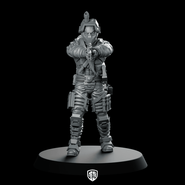 Cobra Night Viper Trooper 3 Cyber Operative - Papsikels Miniatures - We Print Miniatures