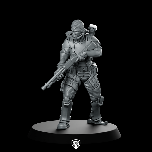 Colonial Navy Veteran The Irish Iron Sergeant