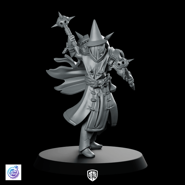 Contrition Priests E Miniature Plague Doctor Cultist - CastNPlay - We Print Miniatures