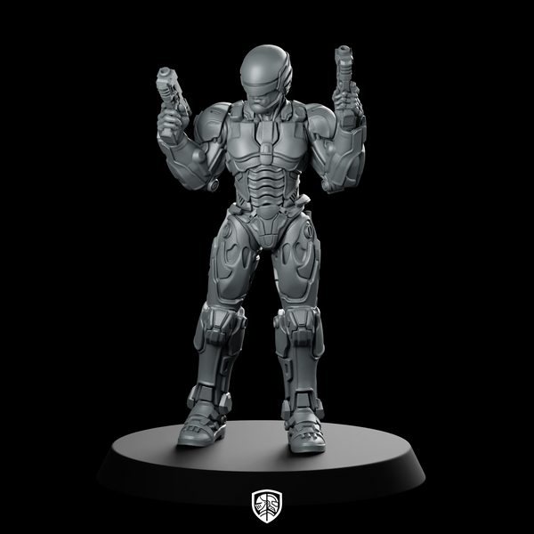 Cop Robo 2014 Black 3 Cyborg Enforcer