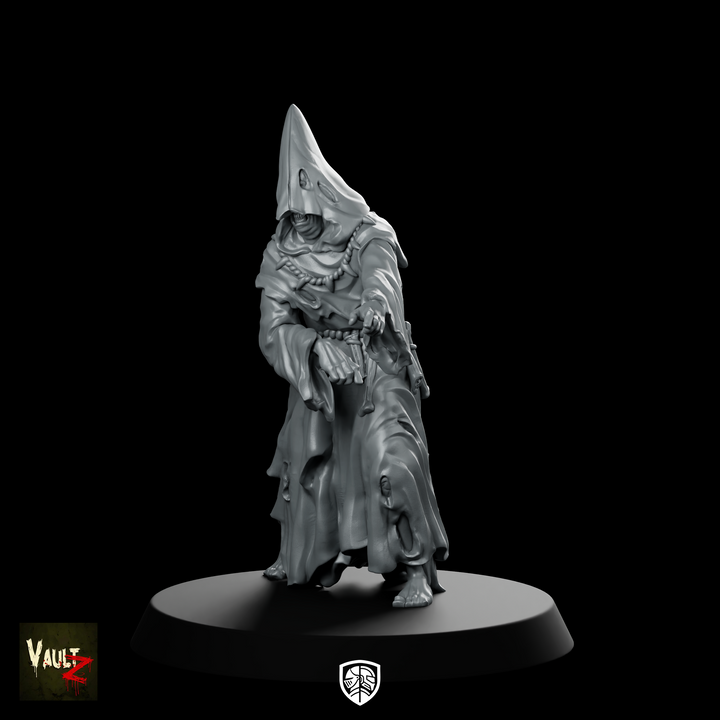 Cultist2 Miniature Undead Cultist Robed Skeletal Hooded