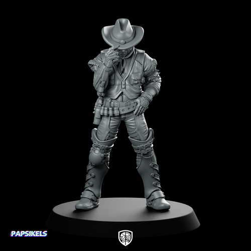 Cyber Cowboy Rexor 1 Product Render Sci