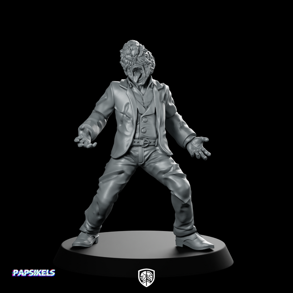 Cyber Zombie Manager Product Render Alien Mutant