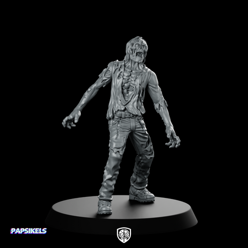 Cyber Zombie Walker Product Render Sci Fi