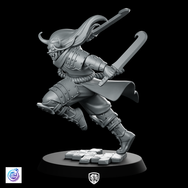 Dagger Oni B Product Render Miniature Oni