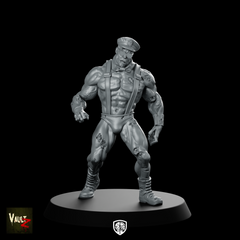 Dancing Man WPM Miniature Zombie Bouncer Muscular
