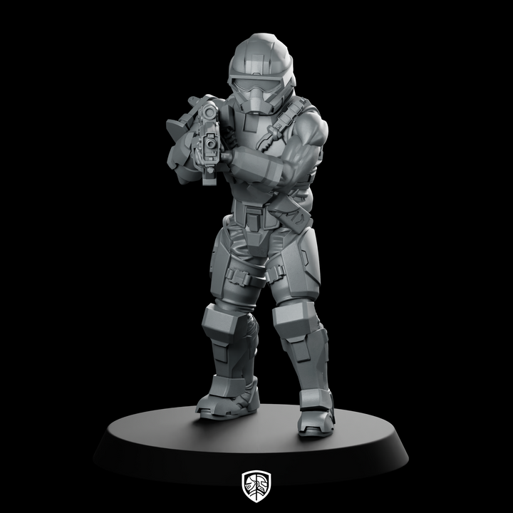 Democracy Troopers Hellraider A4 Assault Trooper
