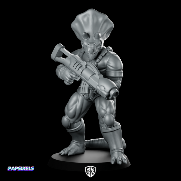 Dinopaps Triceratops Trooper 5 Miniature Rifle