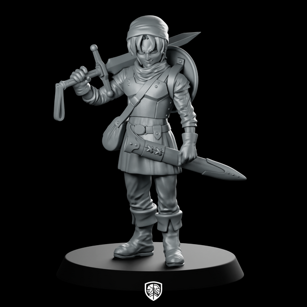 Dq Terry Miniature Young Swordsman Adventurer