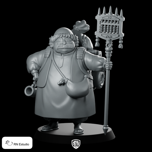 Dq Torneko Product Render Miniature Portly Traveller