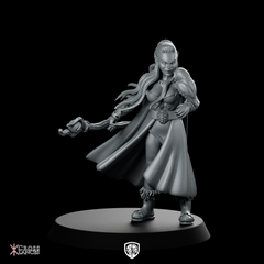 Druid Woman Miniature Female Warrior Rogue