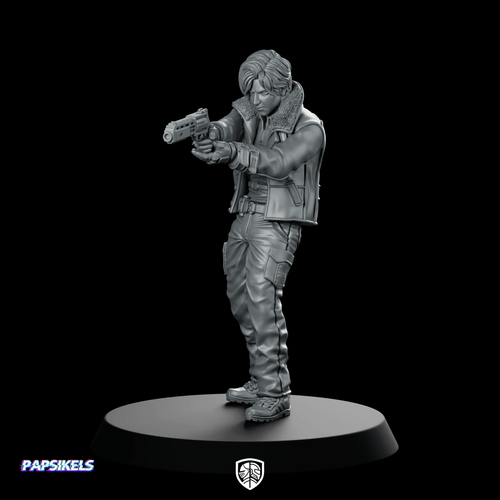 Dso Agent 4 Product Render Space Smuggler - Papsikels Miniatures - We Print Miniatures