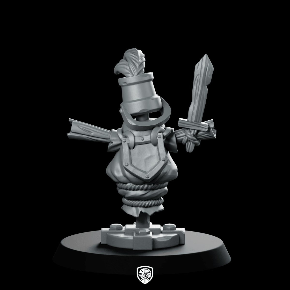 Dummy Miniature Mimic Scarecrow - Galaad - We Print Miniatures