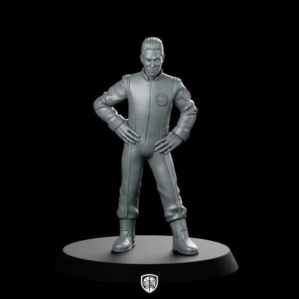 Felisapien Miniature Jumpsuit Pilot Crewman