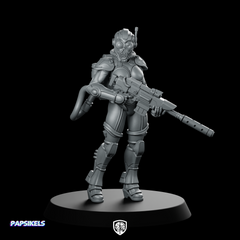 Female Human Covert Operative Agent 2 Sci