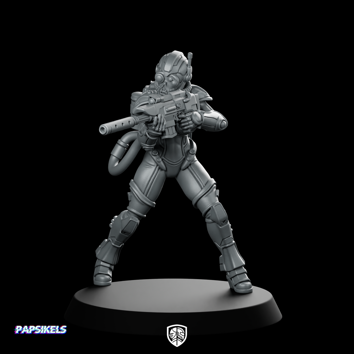 Female Human Covert Operative Agent 3 Sci