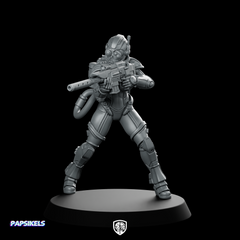 Female Human Covert Operative Agent 3 Sci
