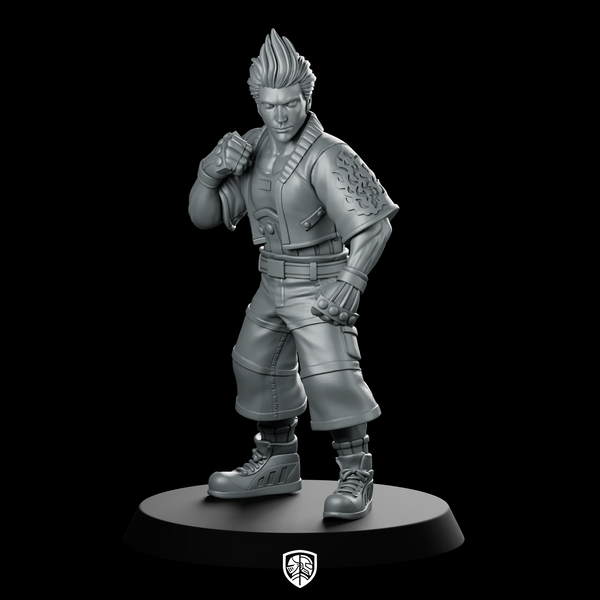 Ff Zell Miniature Brawler Hero