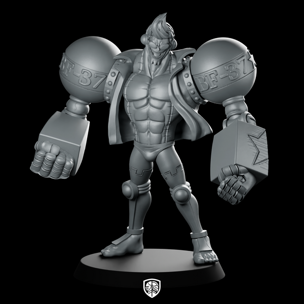 Franky One Piece Miniature BF 37 Juggernaut