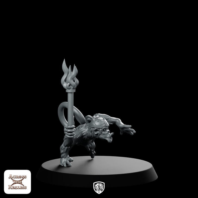 George, The Monkey Miniature Goblin Torchbearer
