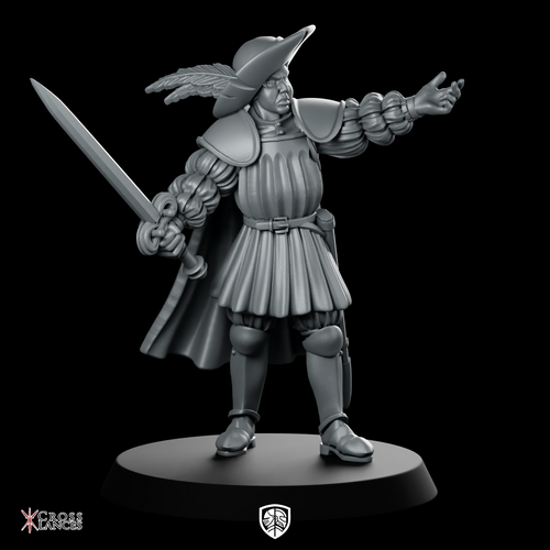 Glitzburg Comander Miniature Duelist Captain