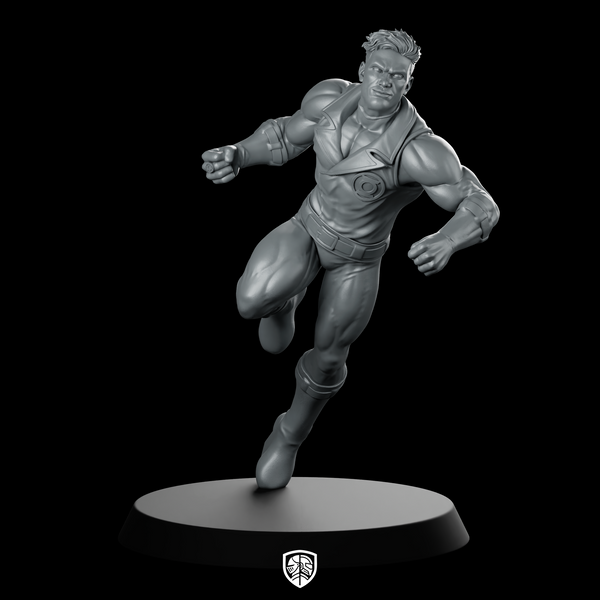 Guy Gardner Miniature Lantern Hero