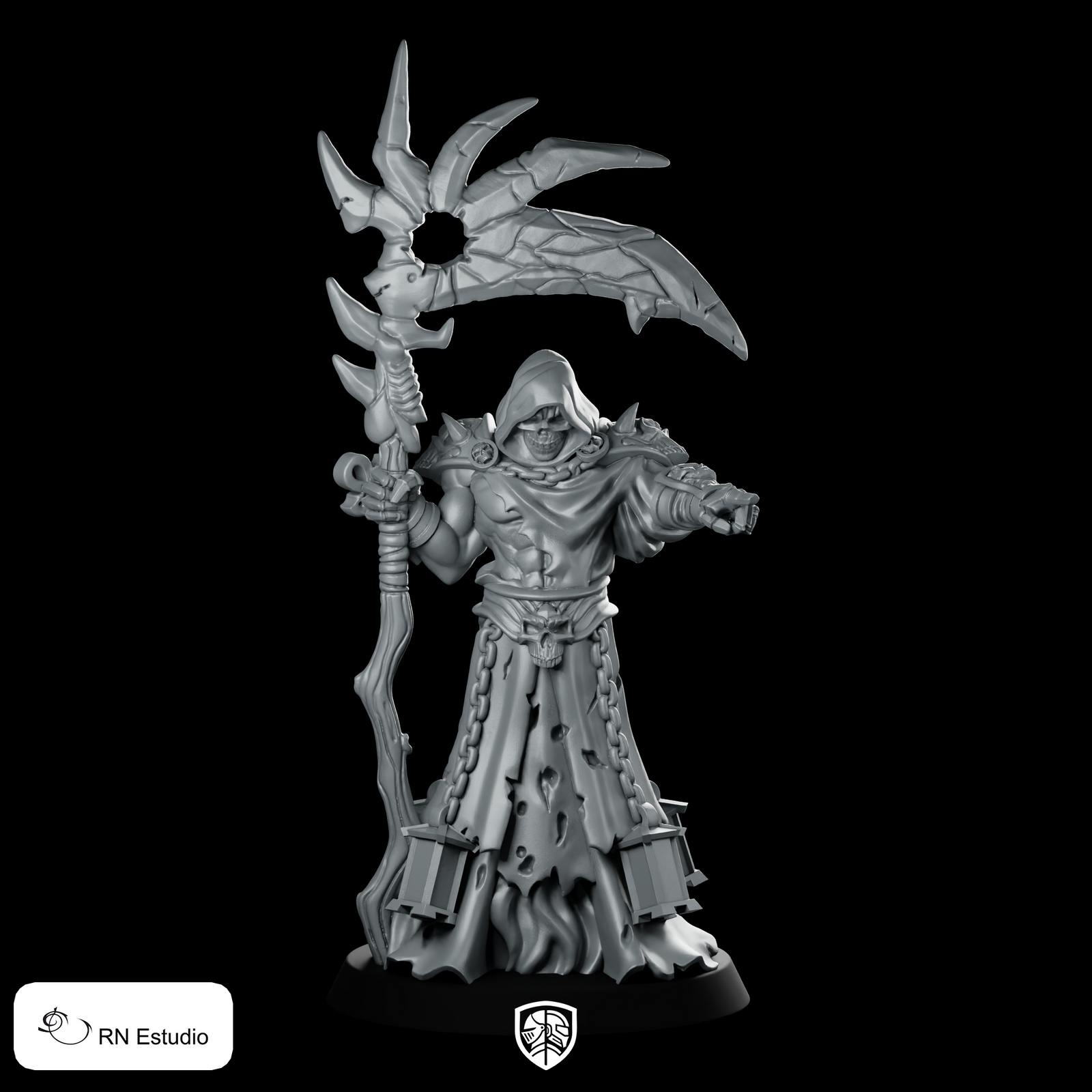 Hades Miniature Grim Reaper Necromancer