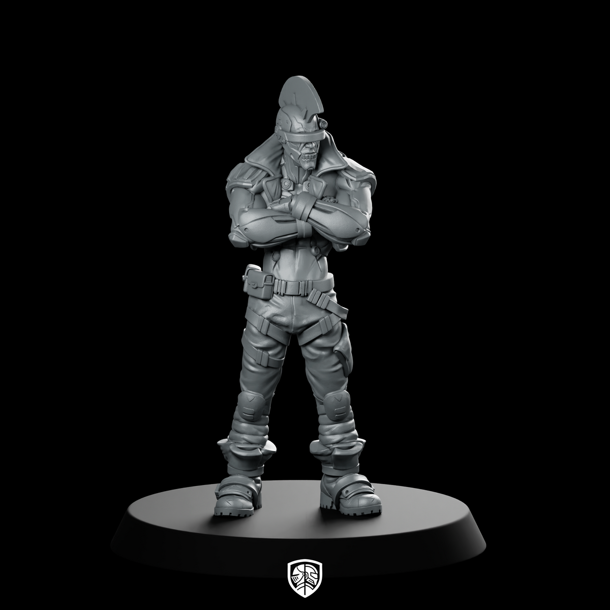 Haelstorm Gang Member Gecko Joe Cyborg Officer