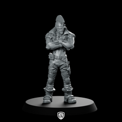 Haelstorm Gang Member Gecko Joe Cyborg Officer