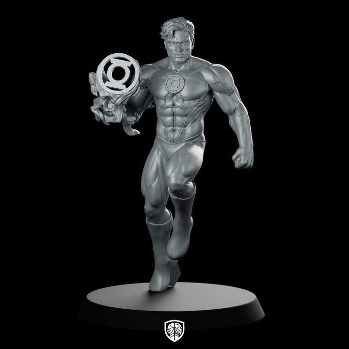 Hal Jordan Miniature Lantern Knight