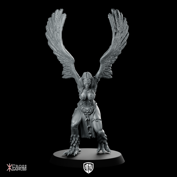 Harpy 2 Winged Miniature Predatory Female