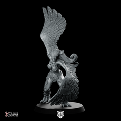 Harpy 3 Miniature Harpy Winged Huntress