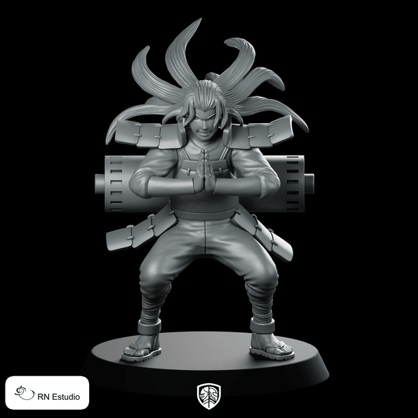 Hashirama Miniature Sage Warrior - RN Estudio - We Print Miniatures