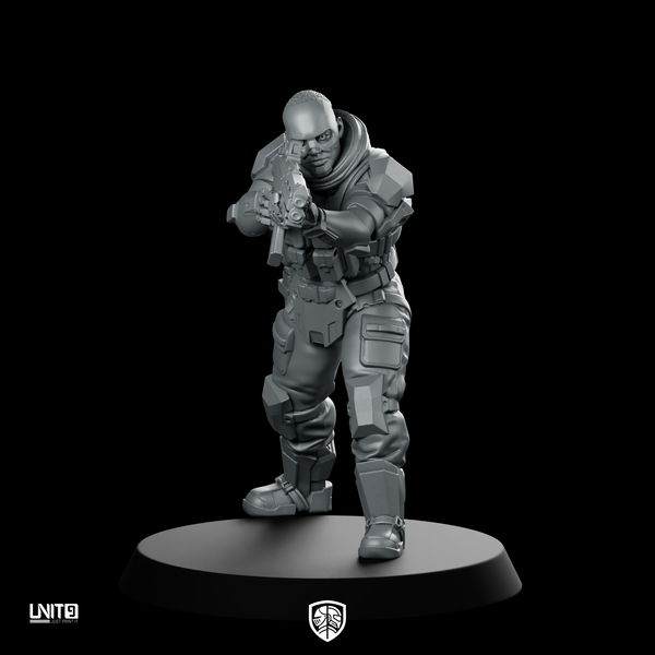 Helix Divisionv1 Miniature Cyborg Gunman